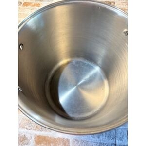 Tramontina Professional 22 Qt Stock Pot 18/10 Stainless Steel 20.8L Silver